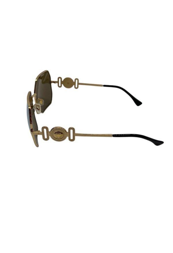 VERSACE - SUNGLASSES GOLD PILOT - Image 12